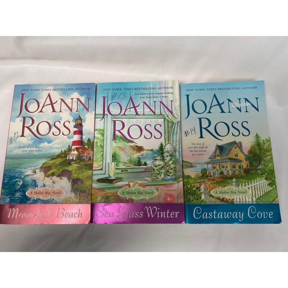 JoAnn‎ Ross Paperback Romance Lot – Shelter Bay Series (3 Books)
